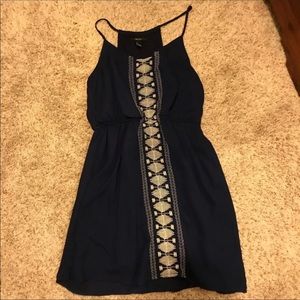 Forever 21 Navy Blue Dress